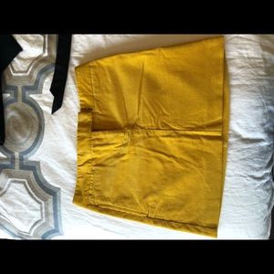 Yellow skirt J crew